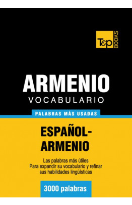 Vocabulario español-armenio - 3000 palabras más usadas