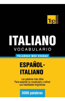 Vocabulario español-italiano - 3000 palabras más usadas